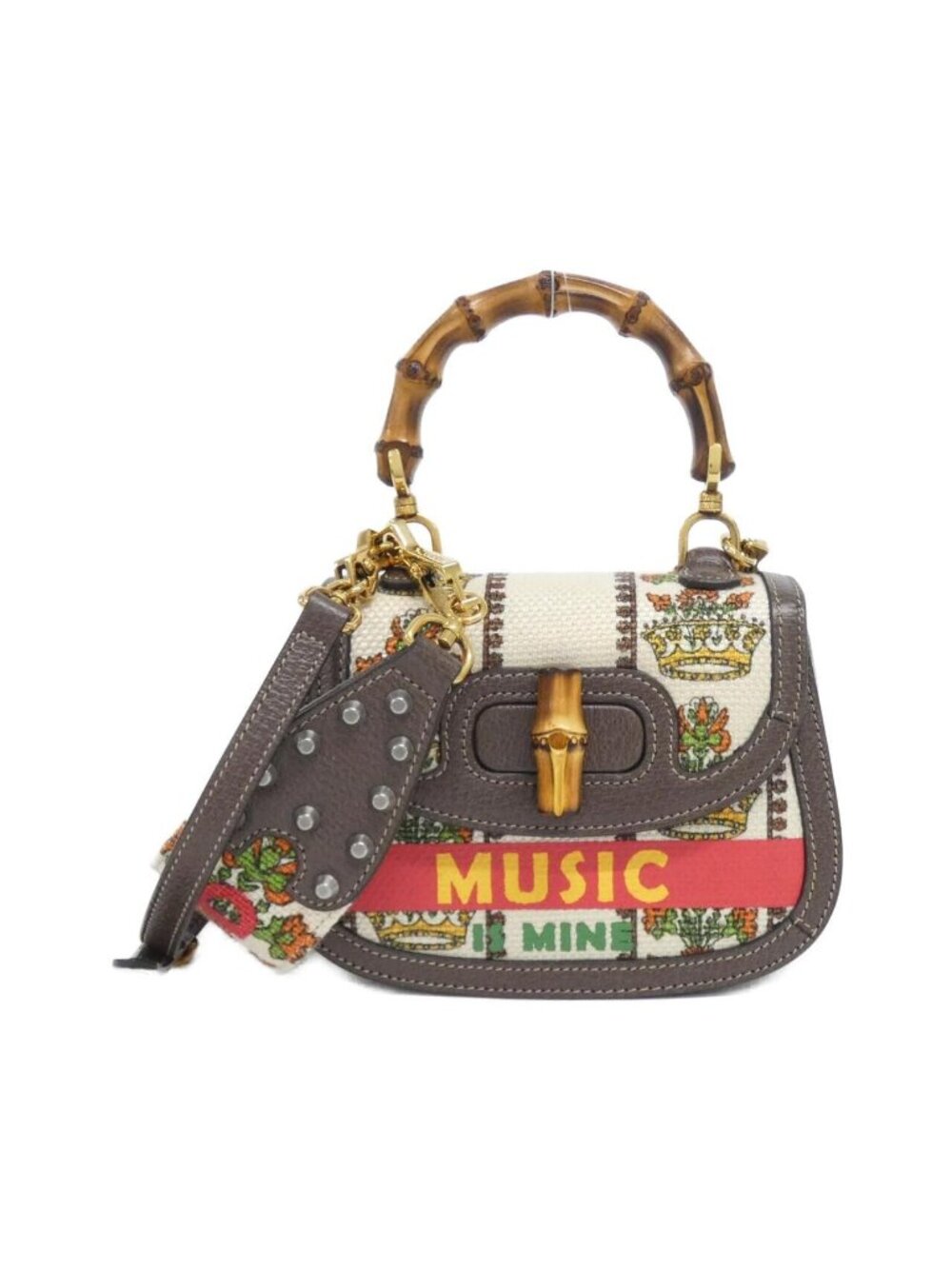 Gucci Bamboo Bag Handbag Ivory